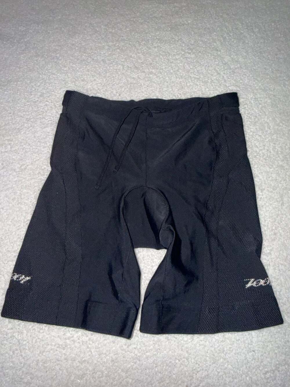 Zoot Cycling Shorts Size S Black Padded Triathlon
